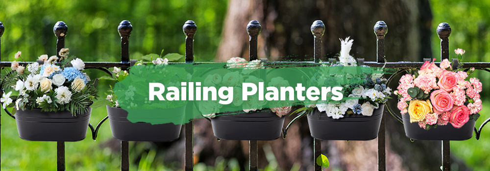 Railing planters