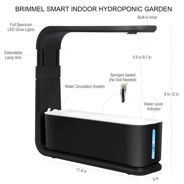 Hydroponisk inomhustr&auml;dg&aring;rd GT23135
