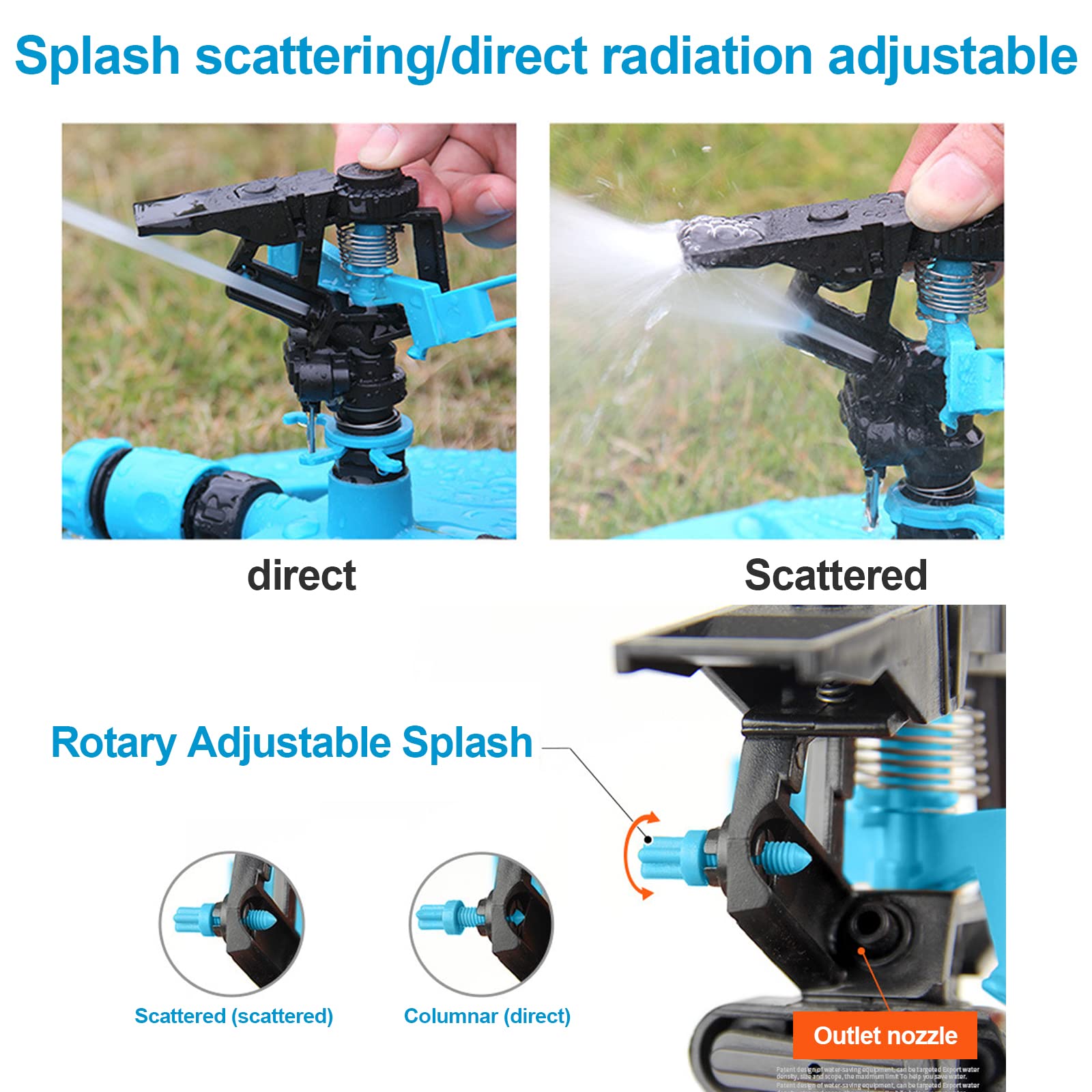 China Sprinkler Spike Base Lawn Sprinkler manufacturers, Sprinkler