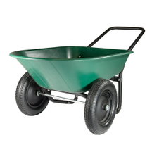 Outdoor 2 Tire Green Heavy Duty Dolly Utility Cart Kerti talicsk&aacute;s