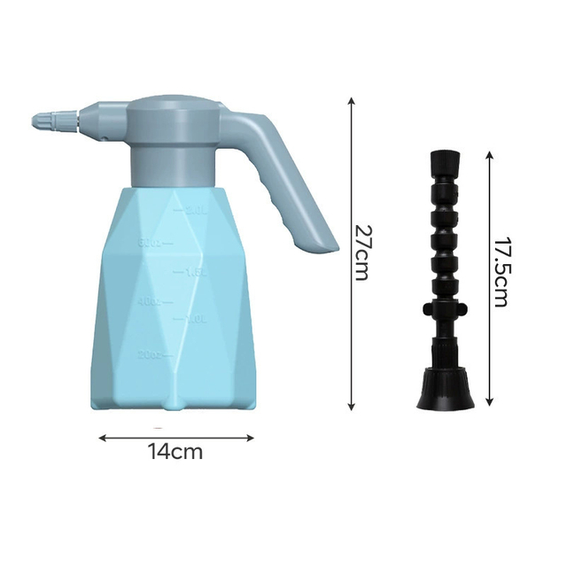Irrigatore per irrigazione automatica con flacone spray per disinfezione da giardino con irrigatore elettrico da 2 litri